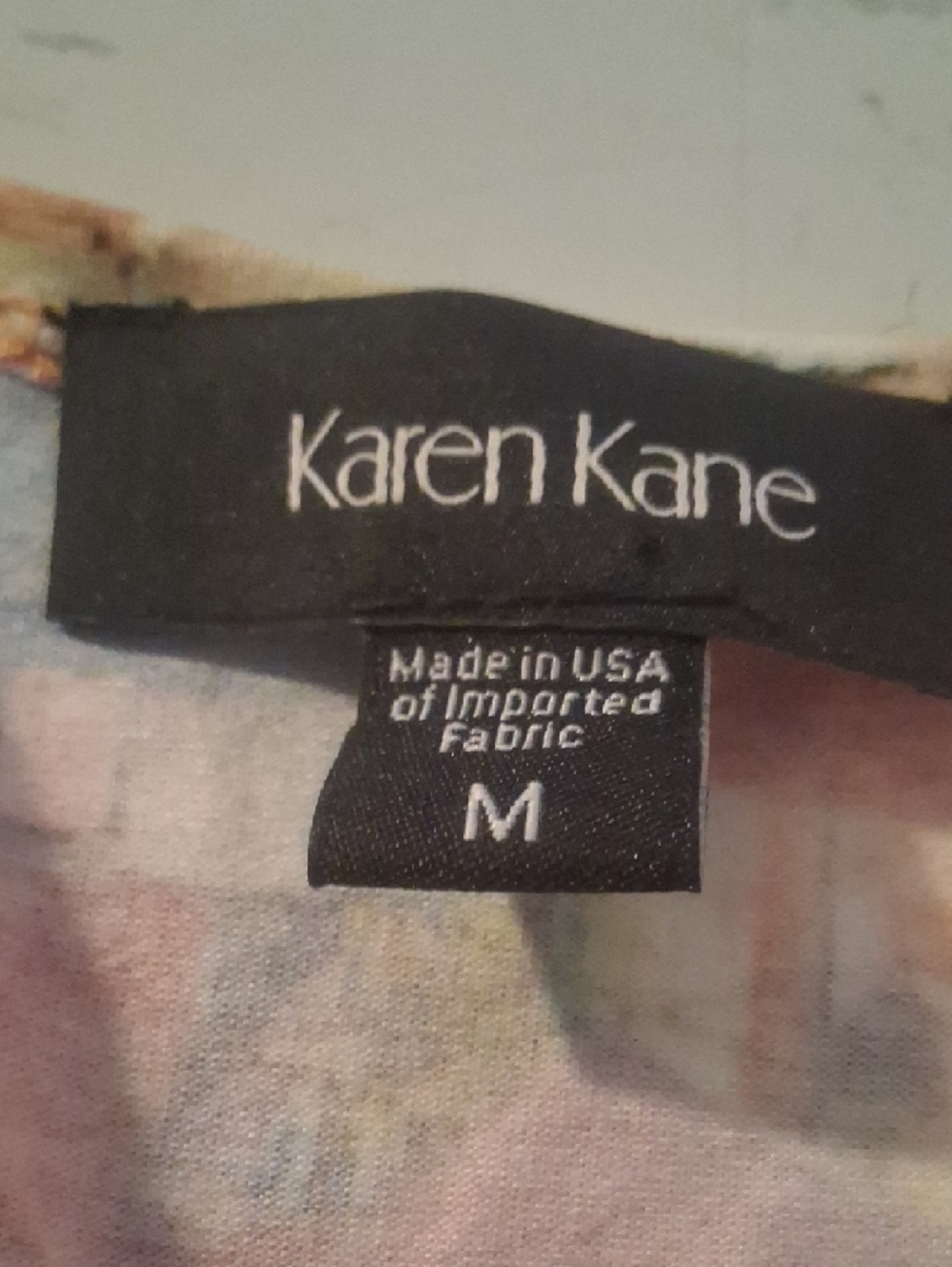 Karen Kane Coastal Market Print Tunic Top - Size M - Picture 4 of 7